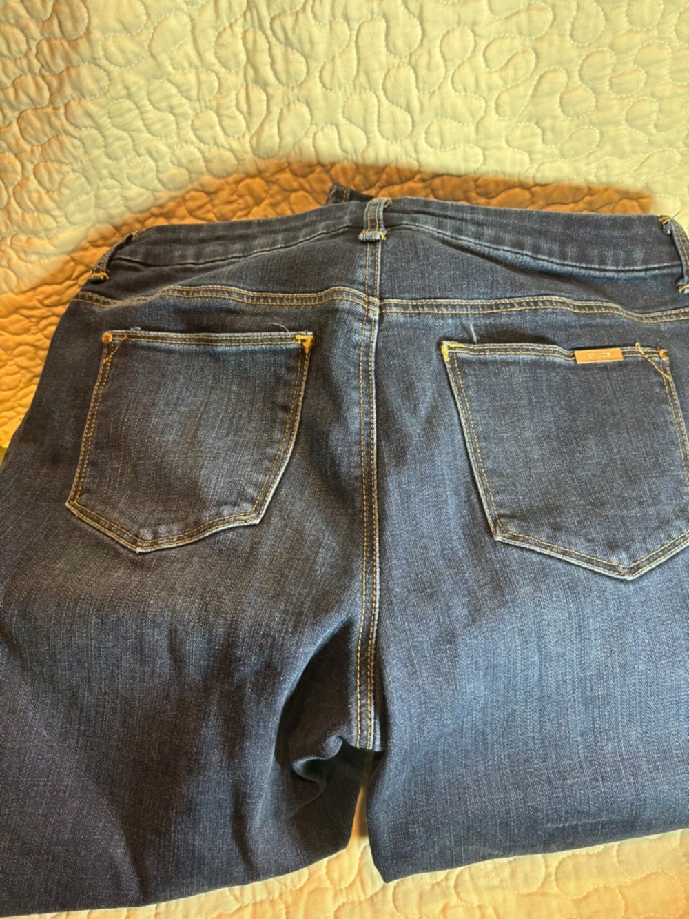 Chico’s Dark Blue Women’s Jeans - Classic Denim - Picture 3 of 5